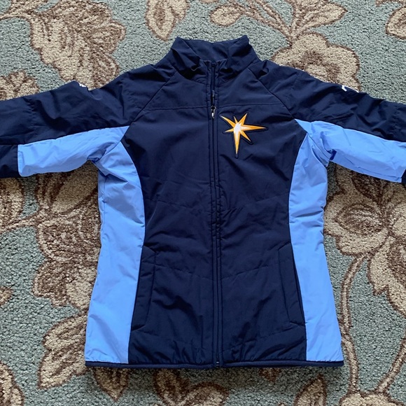 TAMPA BAY RAYS Majestic Womens Small Coat - Picture 2 of 7